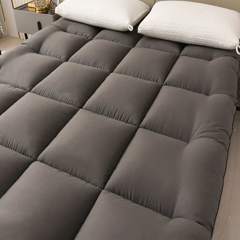 Coussin doux pliable d'été, couette, lit Tatami, matelas épais et doux, en plumes