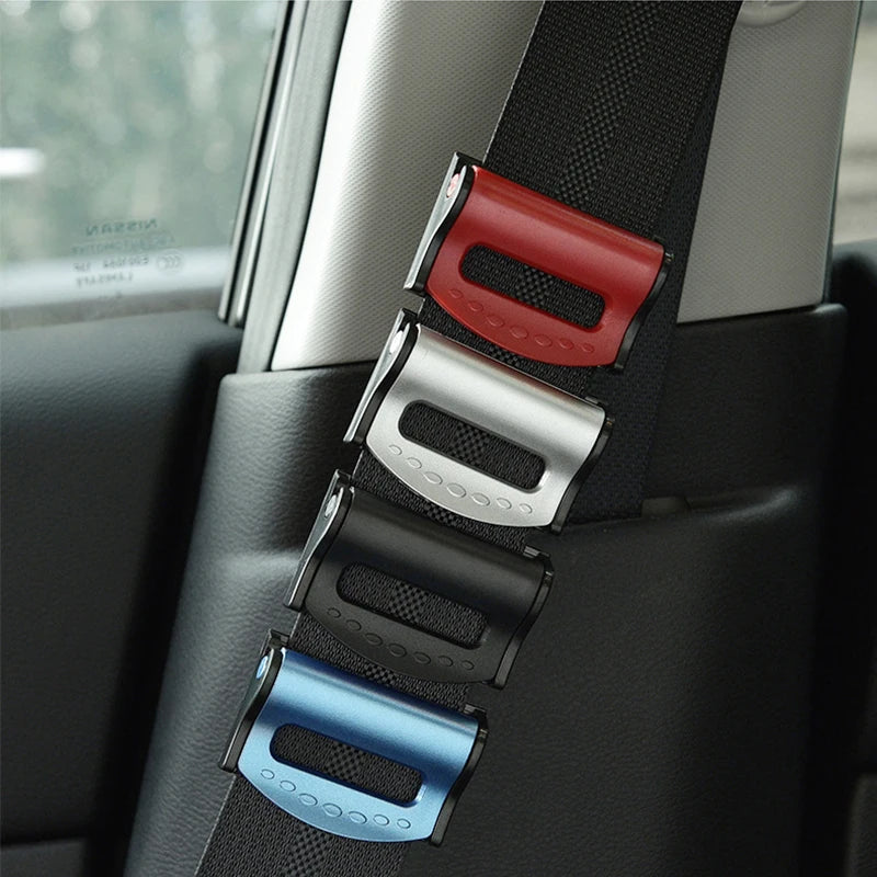 Clips pour ceintures de sécurité de voiture, boucle de bouchon de voiture, sécurité réglable, relaxation des épaules et du cou, accessoires universels de décoration intérieure automobile