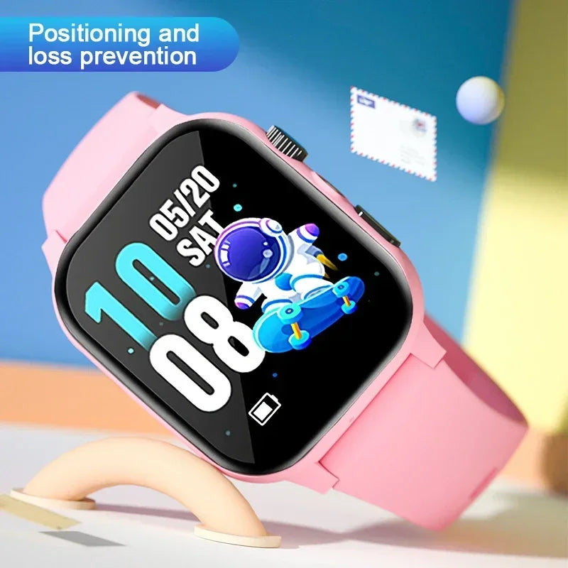 Enfants 4G montre intelligente SOS GPS localisation carte Sim appel enfant montre intelligente caméra montre étanche pour IOS Android garçons filles présent