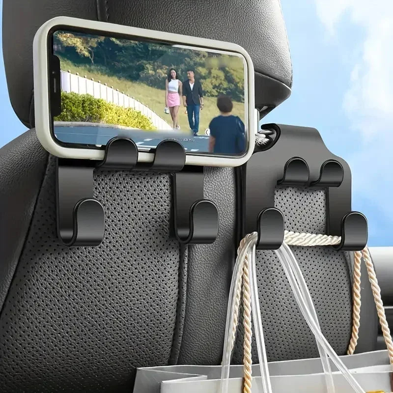 Appui-tête de voiture, essentiel pour les voyages sur route, support de voiture 2024, support pour téléphone, appui-tête arrière de voiture, support pour tablette, siège arrière