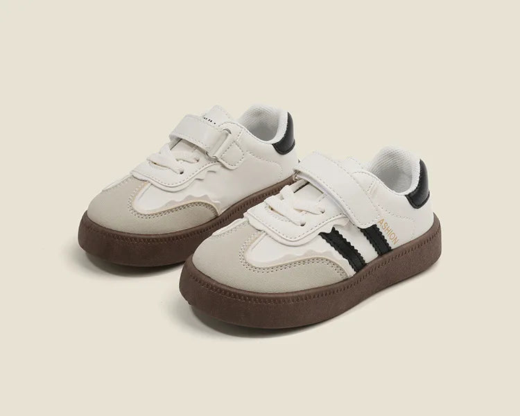 Chaussures de skate décontractées unisexes pour enfants, baskets blanches pour filles, chaussures en toile pour garçons, chaussures de sport pour enfants, nouvelle mode, printemps 2024