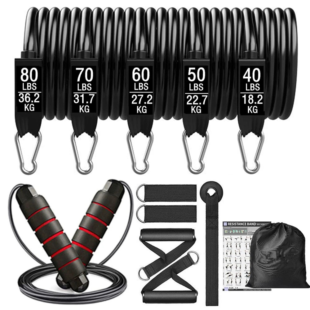 Bande élastique de résistance pour butin de Fitness, 300lb, entraînement pour l'entraînement à domicile, exercice de Sport, ensemble de harnais d'haltères, équipement d'extension