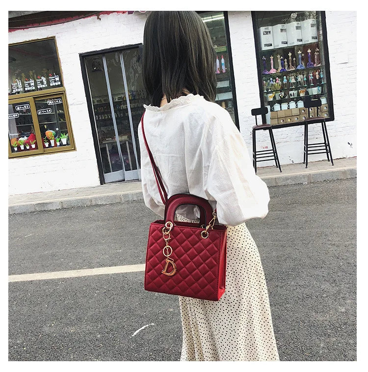 Sacs à main fourre-tout Design de luxe pour femmes, sacs à bandoulière tendance avec chaîne Lingge, nouvelle mode