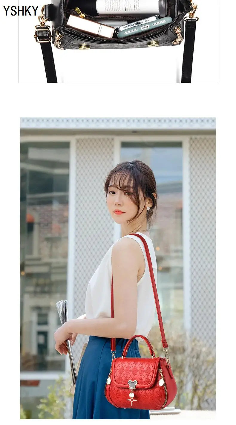 Femmes fourre-tout sac à main sac pour femmes sac à bandoulière sac a main femme luxe concepteur en cuir véritable femmes sac arc seau sac