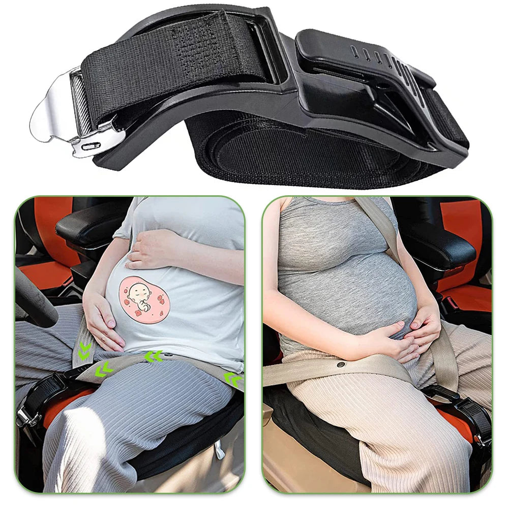 Ceinture de Sécurité pour Siège de Voiture pour Femme Enceinte, Protecteur de Ventre à Nourrisson, Ajusteur, Extendeur, Accessoires