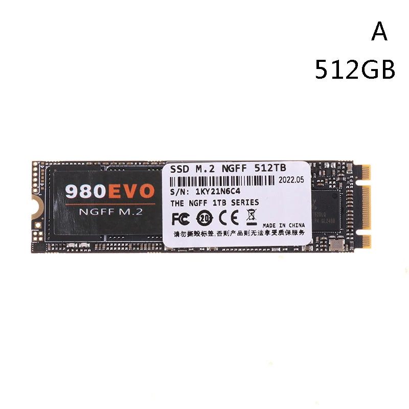 Disque Dur Interne SSD M2 NGFF de 500 go, 980 EVO Plus, 250 go, 1 to, 970 PRO M.2, 2 to, pour Ordinateur Portable, SMiHd 1x