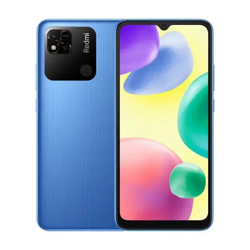 Smartphone 10A 6GB 128GB Original Xiaomi Redmi Global 6.53 'écran HD Helio G25 Octa Core 13MP empreinte digitale 5000mAh téléphone utilisé