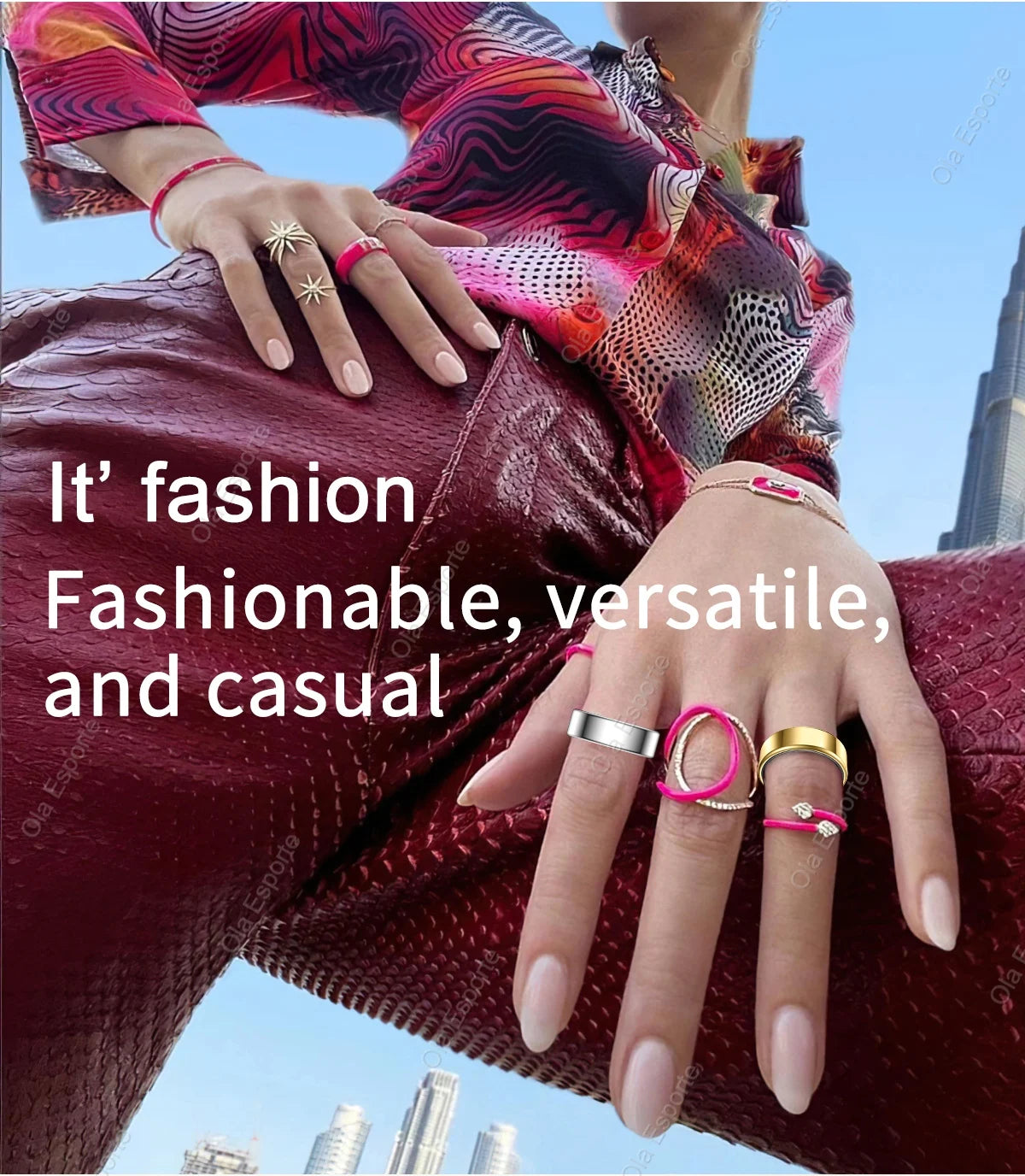Anneau intelligent de pression artérielle, surveillance de la santé du sommeil, Mode multisport, smartring IP68, étanche, soins à distance pour hommes et femmes
