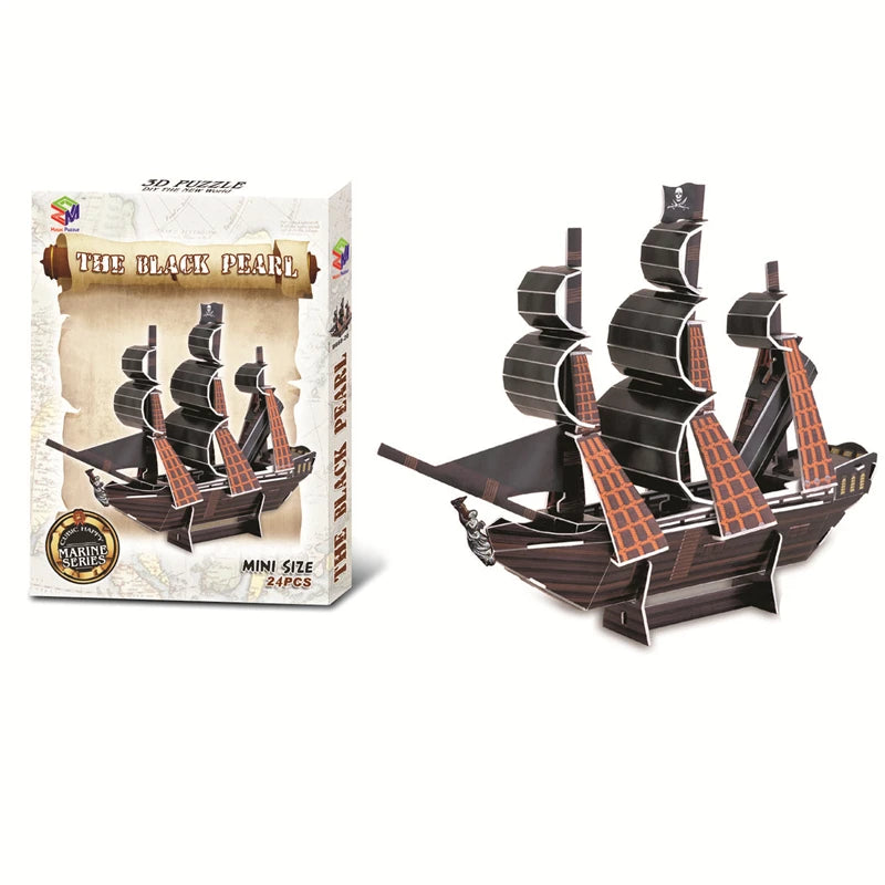 Jouets éducatifs Puzzles 3D jouets enfants développement intellectuel mondes Construction de bâtiments célèbres Puzzles 3D jouet