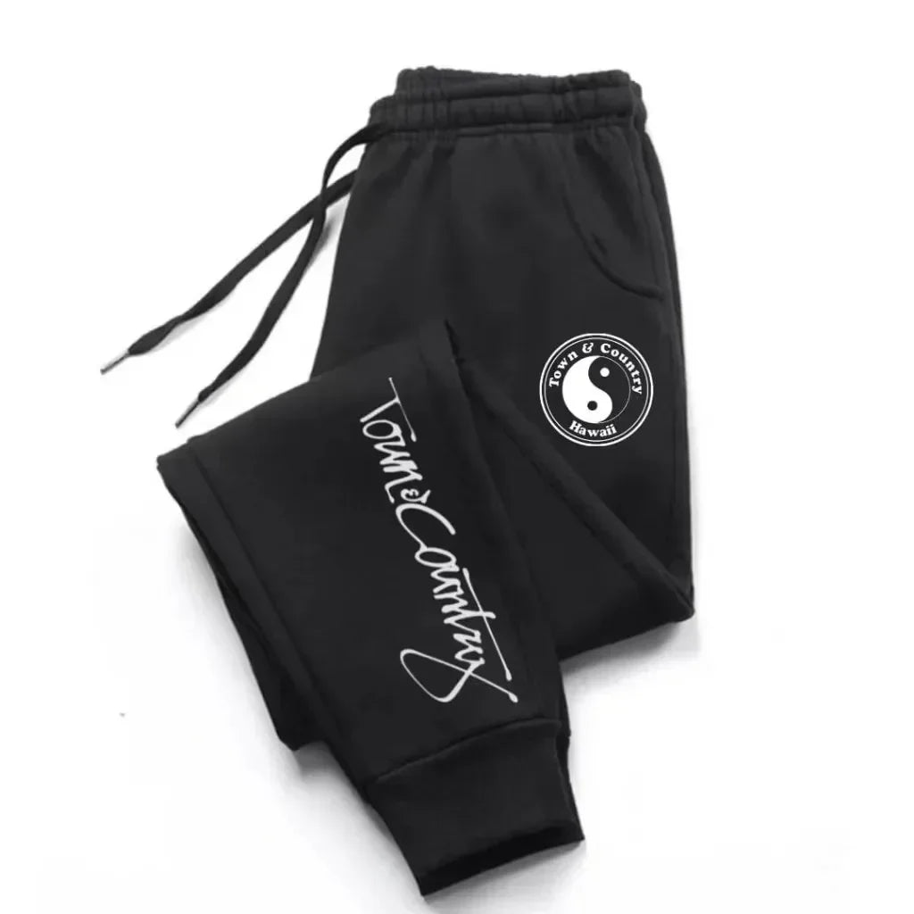 Pantalones de survêtement pantalons de survêtement de estilo suelto pantalons casuales noirs estilo décontracté para hombres y mujeres mod