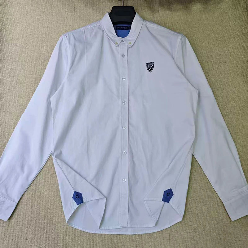 Cremieux quatre saisons survêtement Chemise pour Homme hommes chemise réglage deux pièces pantalons complets mode décontracté 100% coton Del France