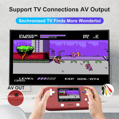 GAMINJA GC76 400 in 1 Classic Games Handheld Portable Game Console 2.8 inch Video Game Console Portable Game for Kids Gift