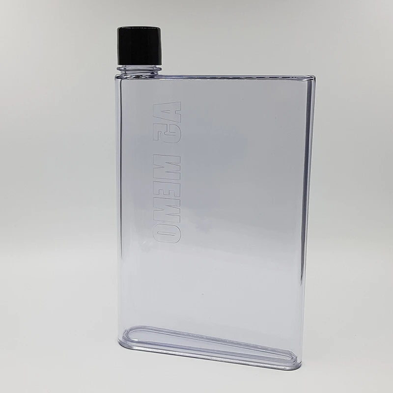Bouteille d'eau De 750ml, bouteille De sport plate en cristal, verres transparents, bouilloire en plastique, tasse Portable Jarra De Agua