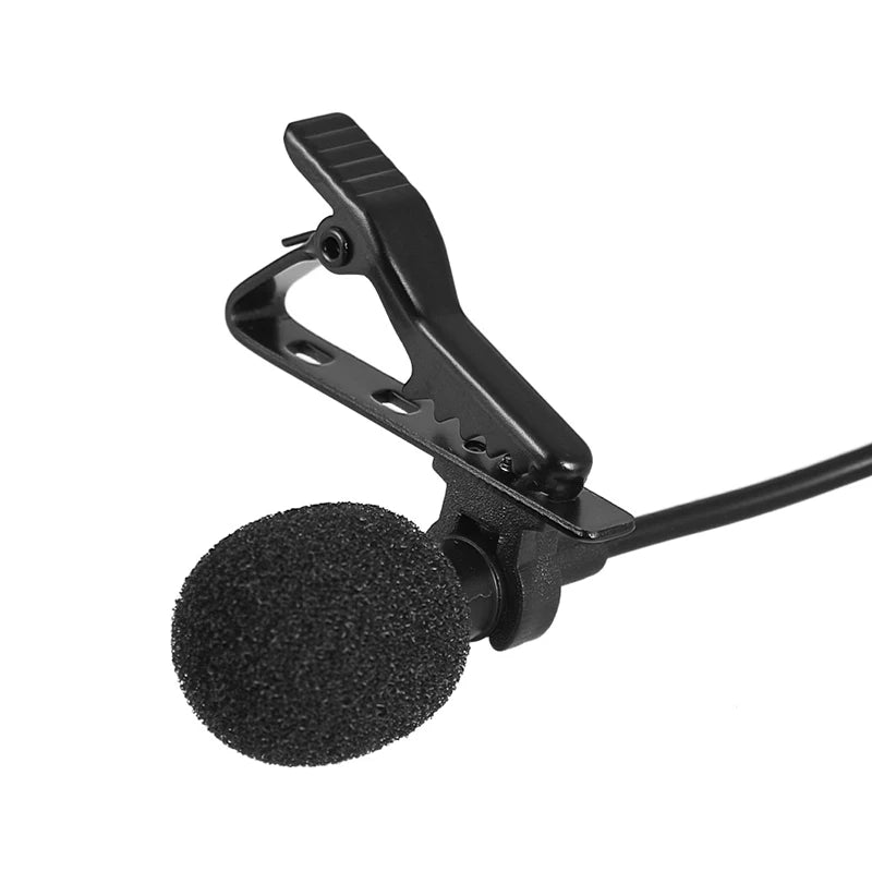 USB Mini Microphone Lavalier Type C pince métallique micro à revers 3.5mm Microphone à condensateur pour PC portable téléphone portable conférence Mike
