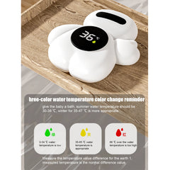 Compteur de température de l'eau, thermomètre de bain pour bébé, pour enfants, nouveau-nés, tout-petits, étanche, sécurité, jauge de température numérique, jouet flottant