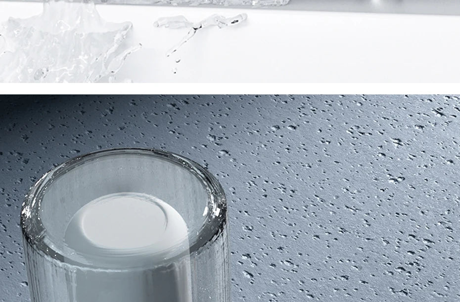Purificateur d'eau du robinet, filtrage physique pour la maison, Kictchen, 2 éléments filtrants, filtre amovible et lavable, aérateur
