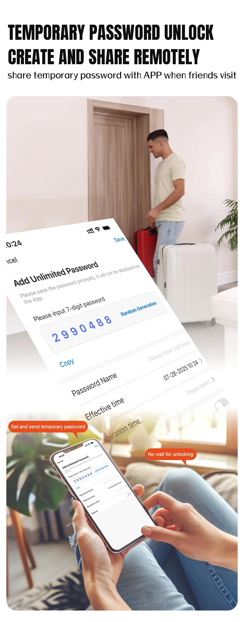 Tuya – serrure de porte intelligente Wifi à empreintes digitales, électronique numérique, carte IC, mot de passe, clé, déverrouillage à distance par application, fonctionne avec Aleax
