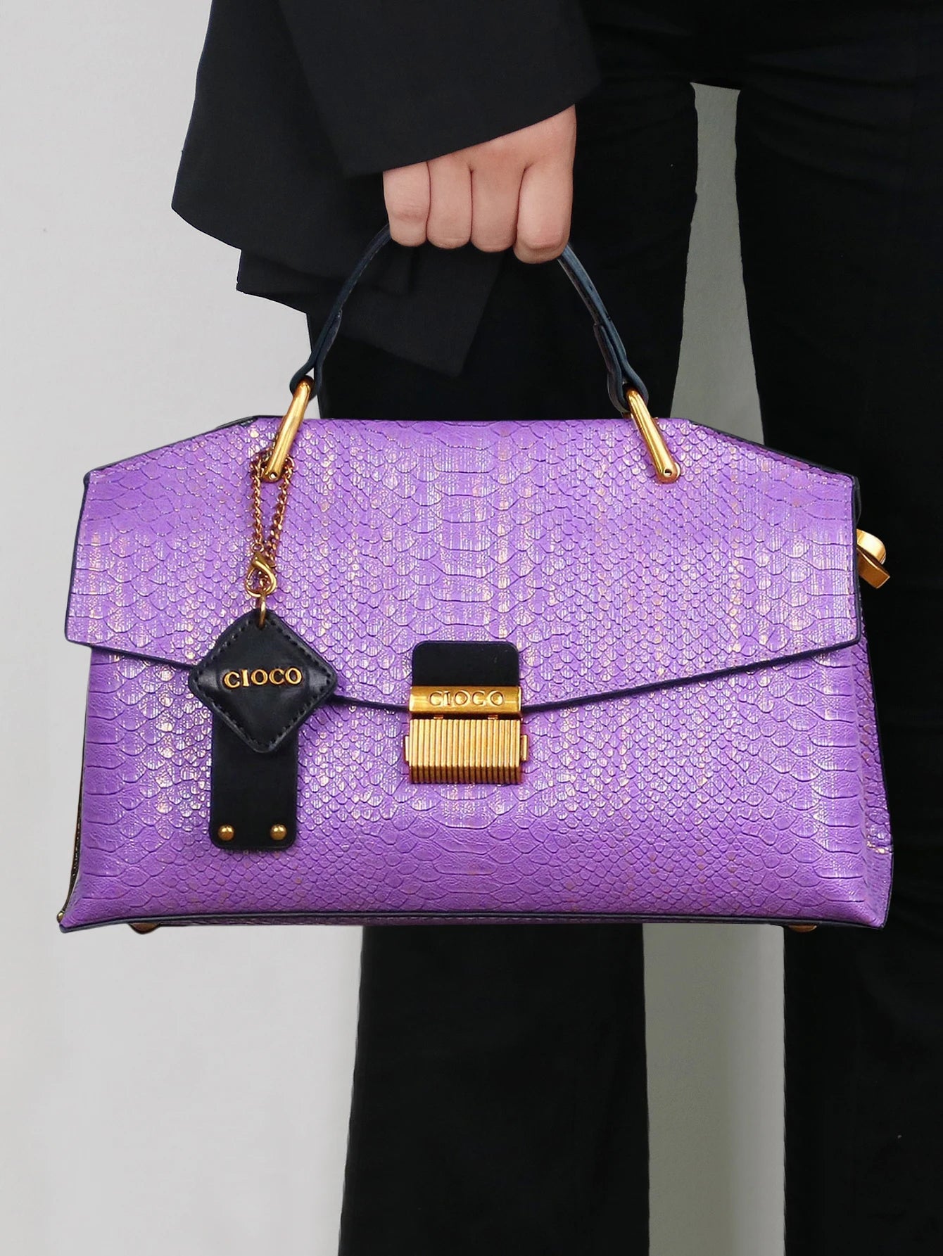 2025 nouveau rétro bleu en forme de serpent sac à main de haute qualité mode luxe sac à main léger grande capacité une épaule messen