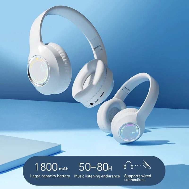 Xiaomi Bluetooth casque sans fil pliable casque sur l'oreille haute fidélité basse stéréo avec Microphone musique jeu casque