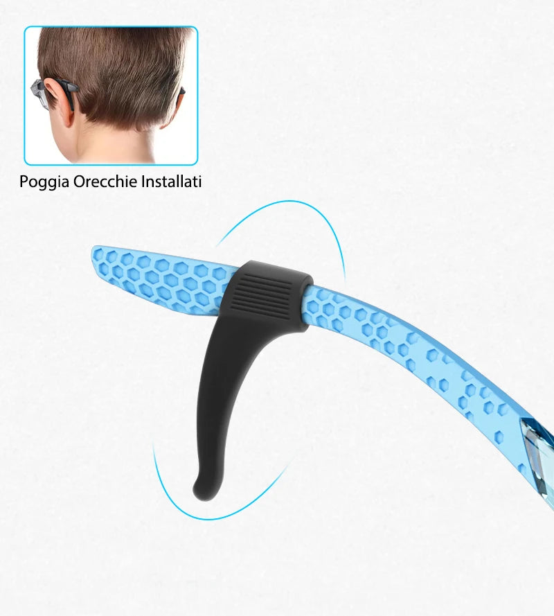 SCVCN enfants cyclisme lunettes de soleil enfants cyclisme lunettes UV400 vélo lunettes filles vtt Camping pêche Sports de plein air accessoires