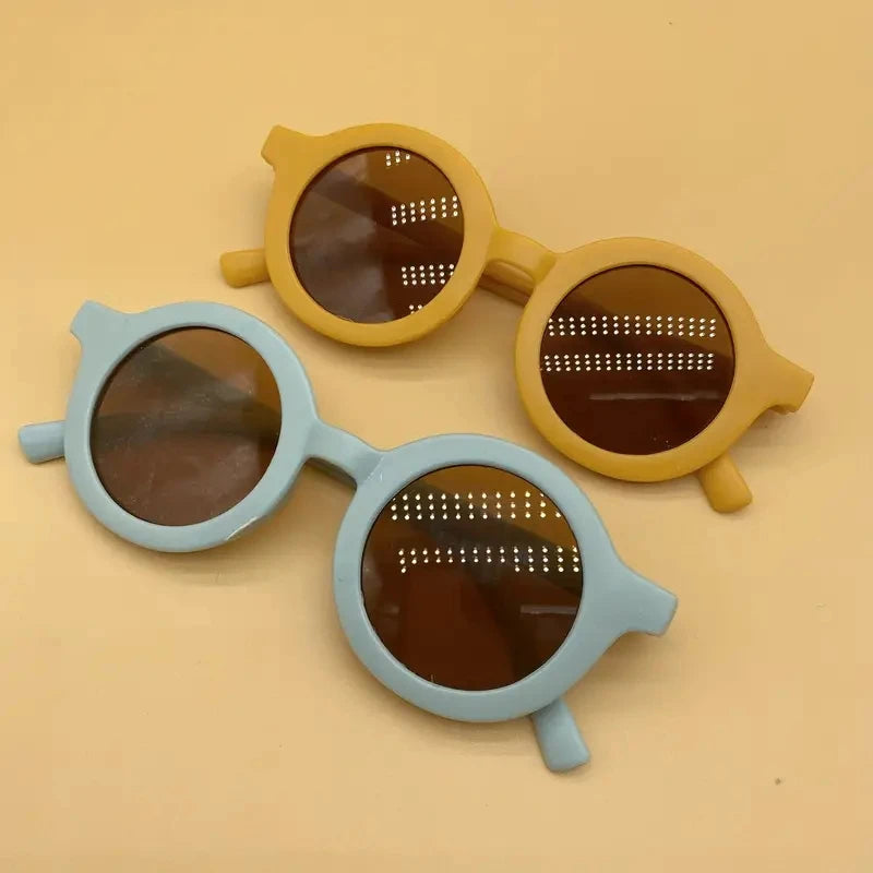 Lunettes de soleil mignonnes pour bébé, lunettes de soleil pour enfants, outil de photographie d'extérieur pour bébé, accessoires de photographie de cent jours