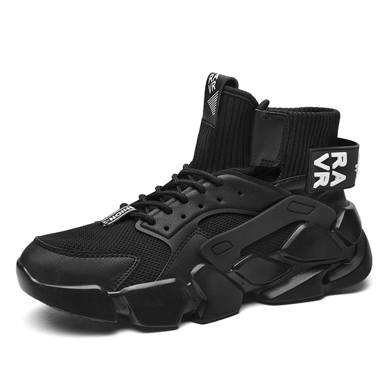 Chaussures pour hommes nouveau haut de gamme Beige hommes baskets grosses hommes chaussures rehausser la mode décontracté grande taille amortissement chaussures de Tennis Zapatillas