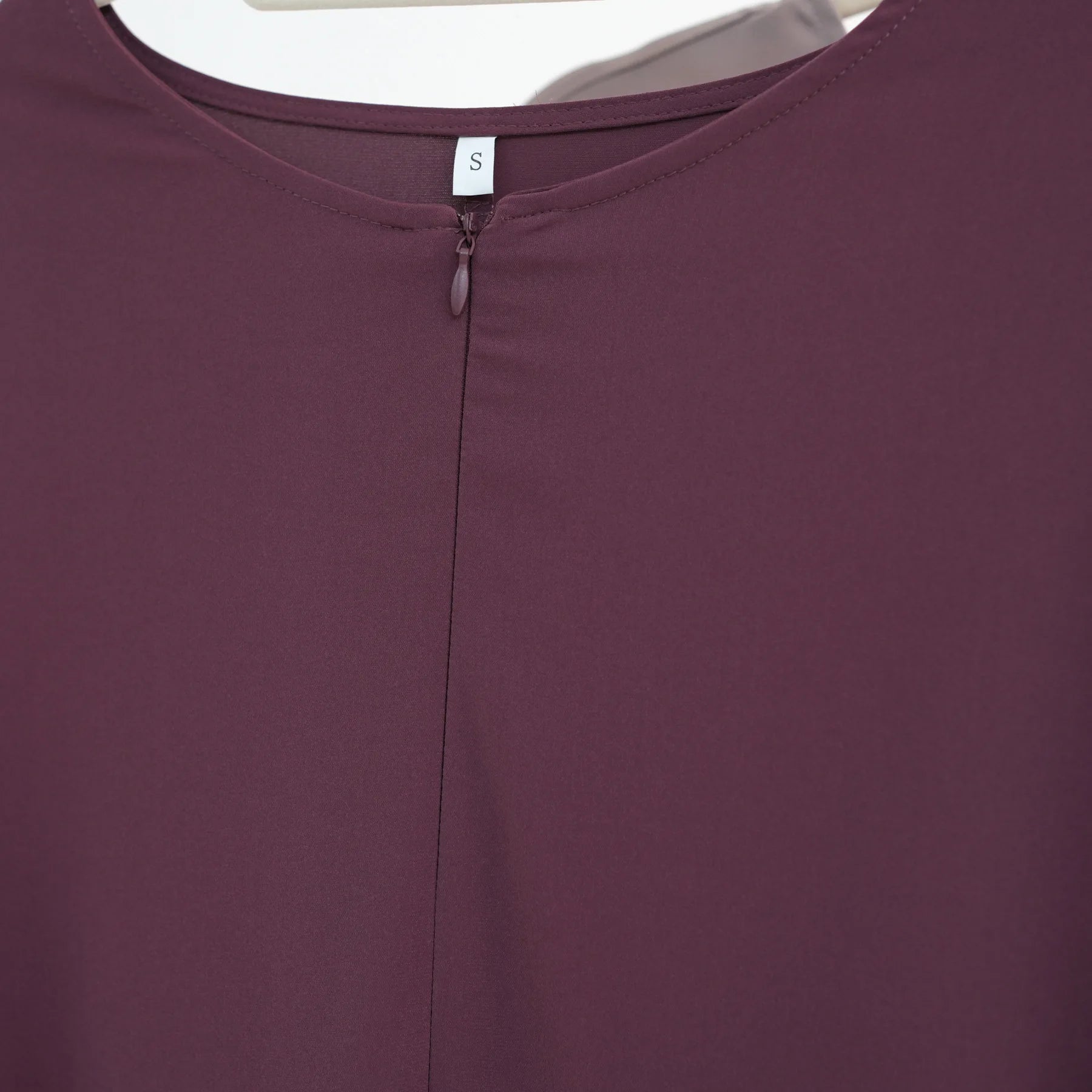 Abaya-Robe de Couleur Unie pour Femme Musulmane, Vêtement d'Église Islamique, Élégant, à la Mode, pour Ramadan Arabe, Dubaï, Turquie, 2025