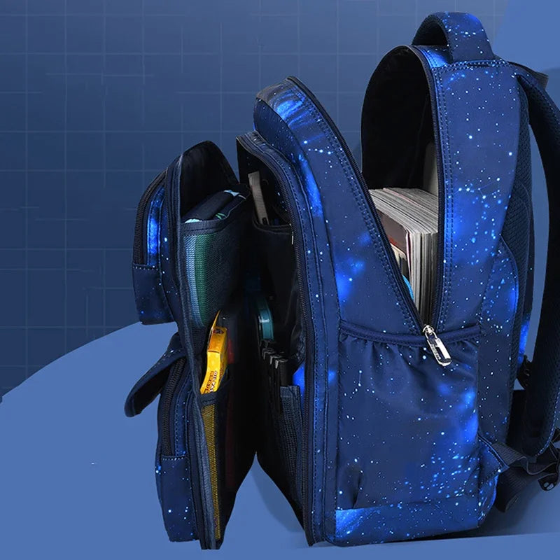 Sacs d'école orthopédiques pour enfants sac à dos pour enfants cartable primaire pour filles garçons sacs à dos imperméables BookBag Mochila