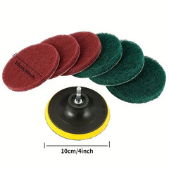 Kit de brosse de forage électrique, brosse de nettoyage électrique, outil pour carrelage de voiture, brosse de salle de bains, salle de bains, cuisine, brosses à récurer en plastique