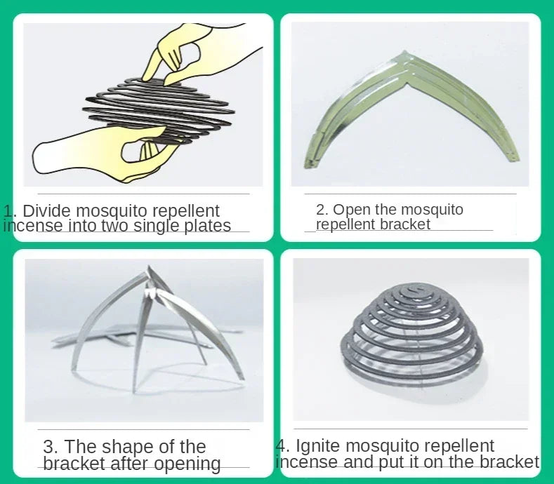 Large mosquito repellent coil, aromatherapy, natural plant fibers, portable mosquito repellent coils, aromatherapy oven accessory