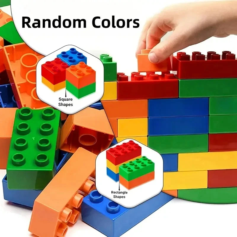 Enfants bricolage blocs de construction ensemble jouets blocs de construction classiques urbains assemblés jouets éducatifs pour garçons filles cadeau de noël 200 pièces