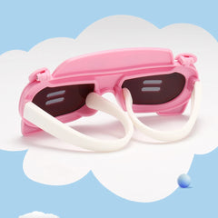 Dessin animé voiture fête polarisé enfants lunettes de soleil lunettes enfants voiture Flip couverture lunettes enfant doux protéger ombre lunettes UV400 Oculos
