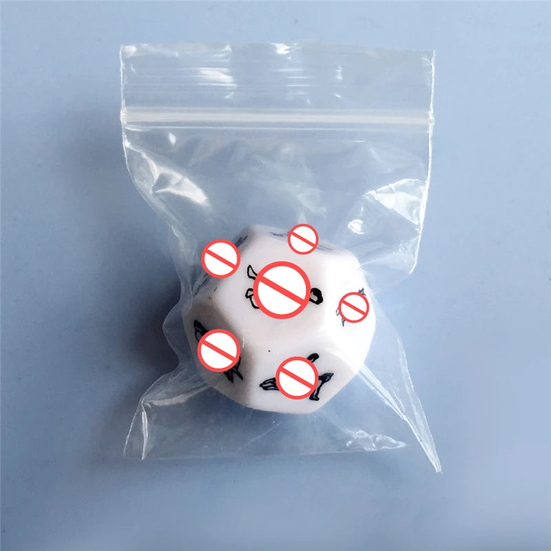 Jouets sexuels pour Couples femmes jeu pour adultes dés sexuels drôles 6/12 côtés Romance amour Humor jeu érotique merde dés barre cadeau de noël