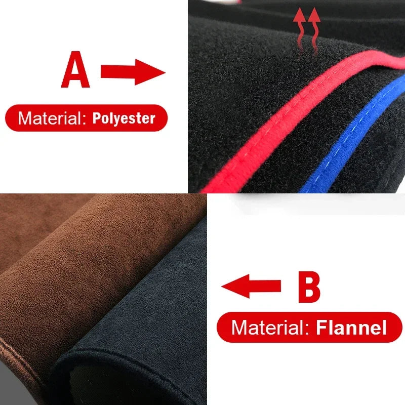 Pare-soleil pour tableau de bord de voiture, accessoires antidérapants, pour Suzuki Vitara LY 2015 2016 2017 2018 2019 2020 2021 2022 2023 2024