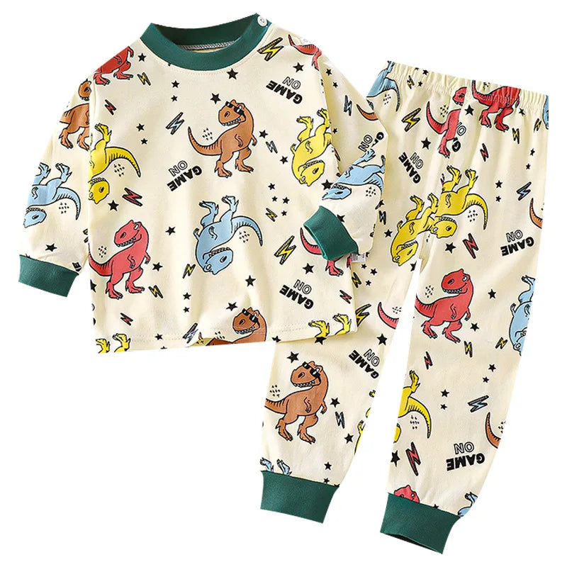 Vêtements pour enfants ensembles pour enfants vêtements pour enfants garçons filles coton automne hiver vêtements pantalons vêtements de nuit sous-vêtements