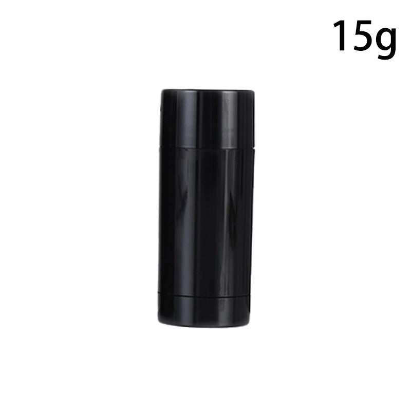 Tube déodorant rond torsadé fait à la main, 15/30/50/75g, remplissage du fond, bâton de Blush vide, bâton de remplissage, conteneur déodorant de voyage