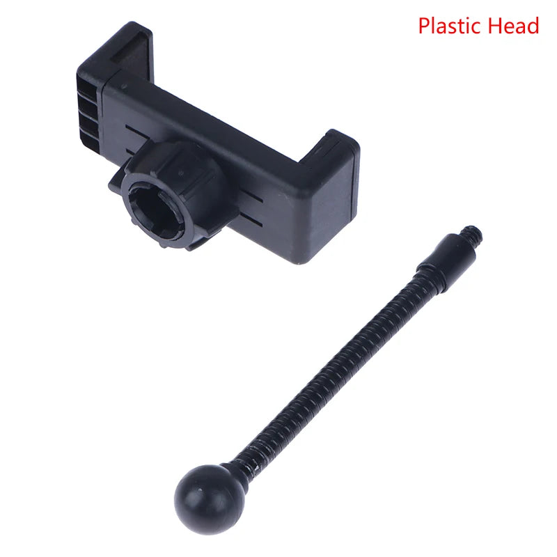 Anneau lumineux pour selfie en direct, tuyau flexible, clip pour téléphone portable, support rapide, adapté pour smartphone