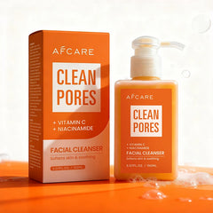 Nettoyant naturel à la vitamineC pour tout le visage, 150ml, nettoie en profondeur, dissout la graisse, éclaircit la peau, bon avec acide hyaluronique