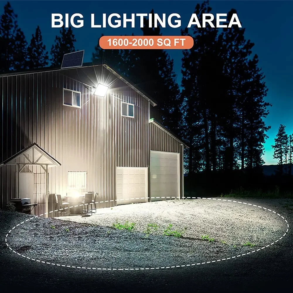Lampes de jardin LED extérieures à énergie solaire – Spot mural étanche IP67 pour paysage, façades de construction et éclairage de secours
