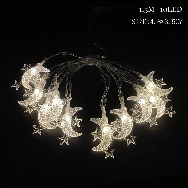 Ramadan decoration: birch tree with LED lights, tabletop tree decorations, Eid Mubarak illuminated tree, Ramadan Kareem party lights