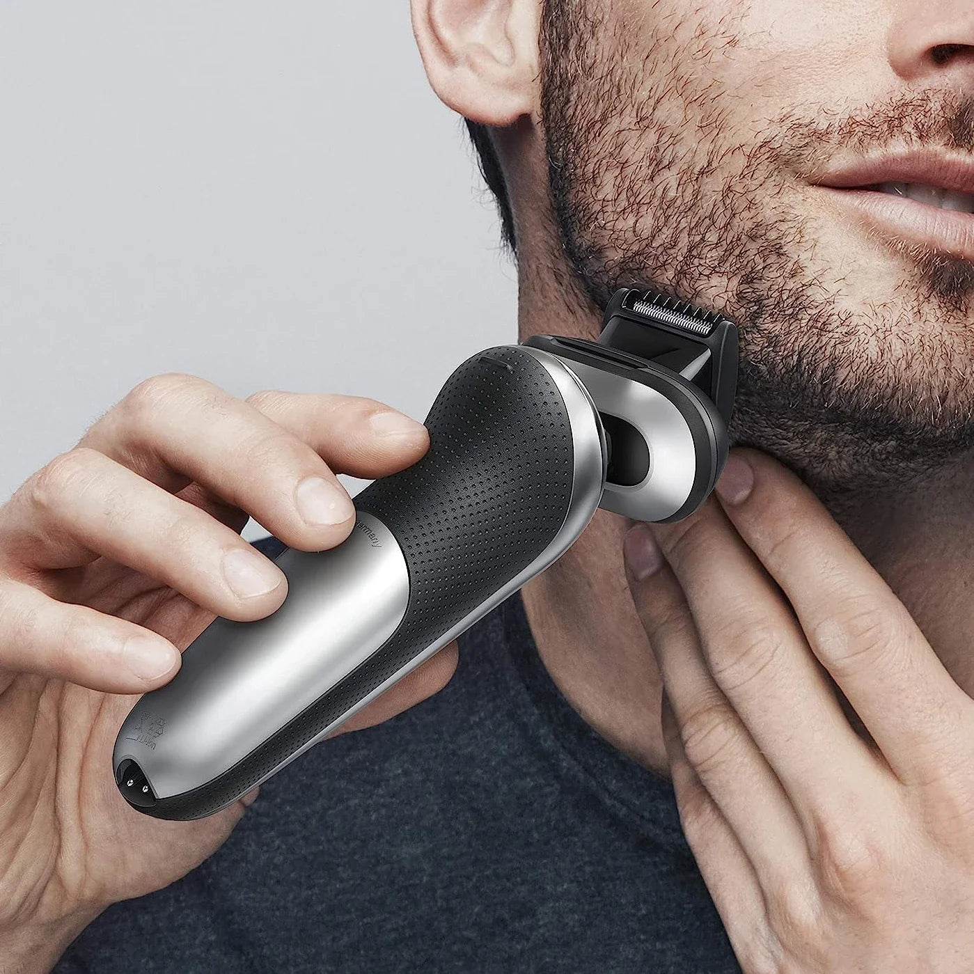 Tête de tondeuse à barbe compatible avec les rasoirs électriques Braun série 5, 6,7 5018s, 5020s, 6075cc, 7071cc, 7075cc