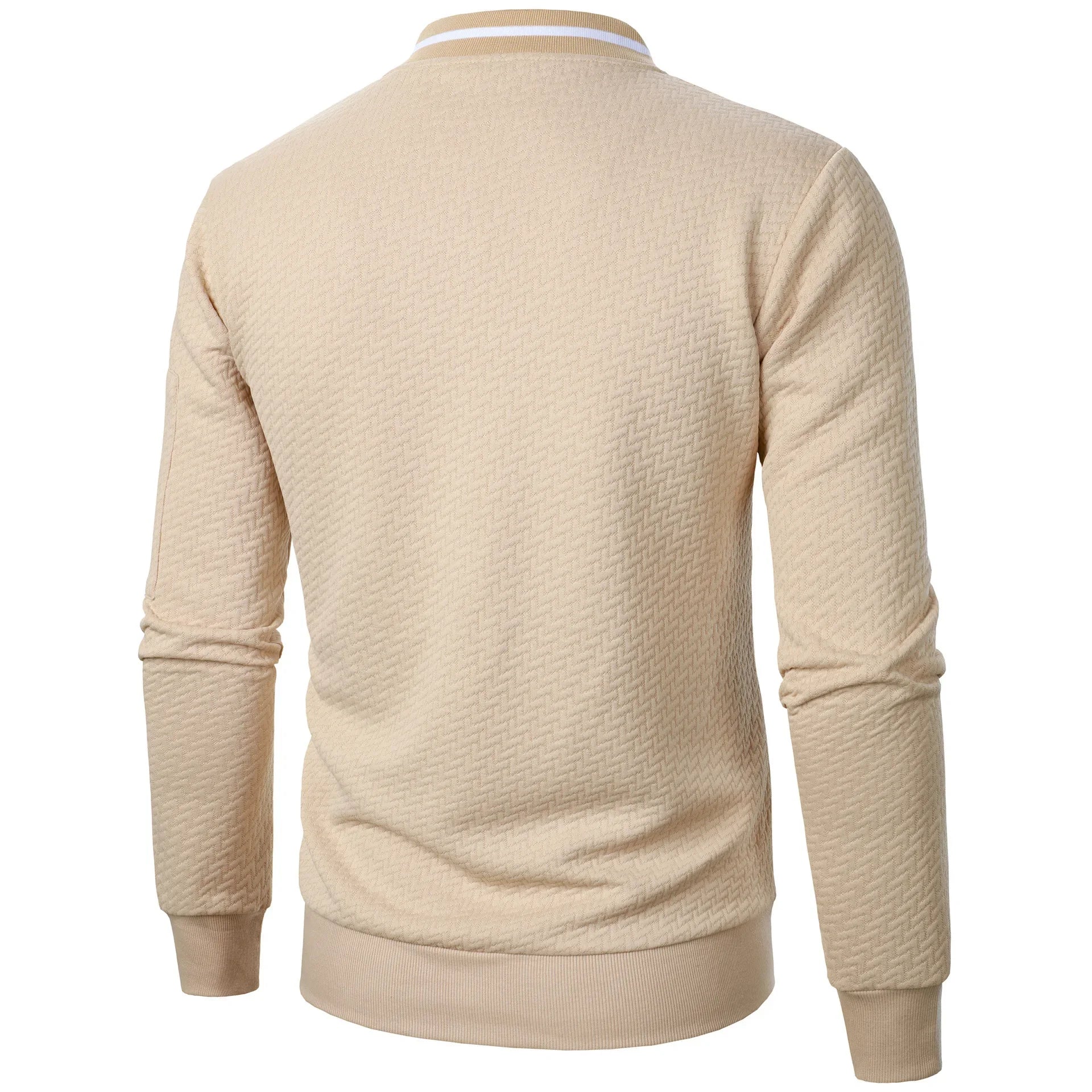 Veste de Baseball pour hommes, Streetwear, nouvelle mode d'automne, vestes décontractées de couleur unie pour hommes, manteau en tissu Jacquard pour hommes
