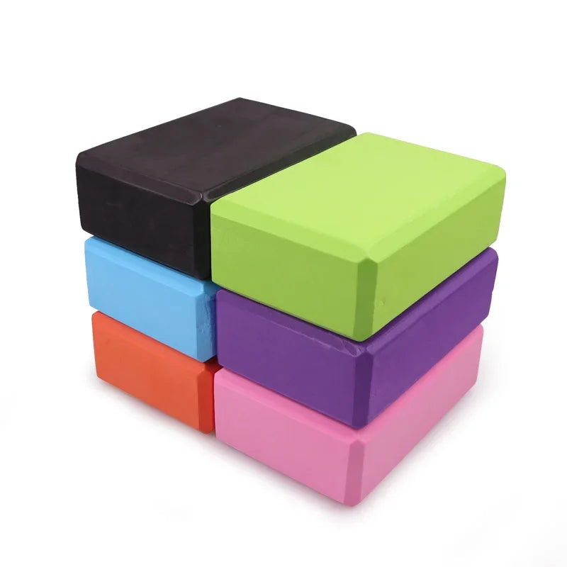 Blocs de gymnastique EVA, brique en mousse, exercice d'entraînement, ensemble de Fitness, outil, traversin de Yoga, coussin d'étirement, façonnage du corps, blocs de Yoga