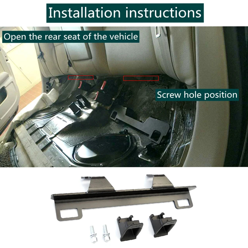 Kit universel de montage d'ancre de retenue de siège de voiture pour enfant, connecteur de ceinture ISOFIX pour Audi A4 A6, accessoires de voiture