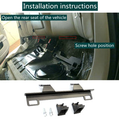 Kit universel de montage d'ancre de retenue de siège de voiture pour enfant, connecteur de ceinture ISOFIX pour Audi A4 A6, accessoires de voiture