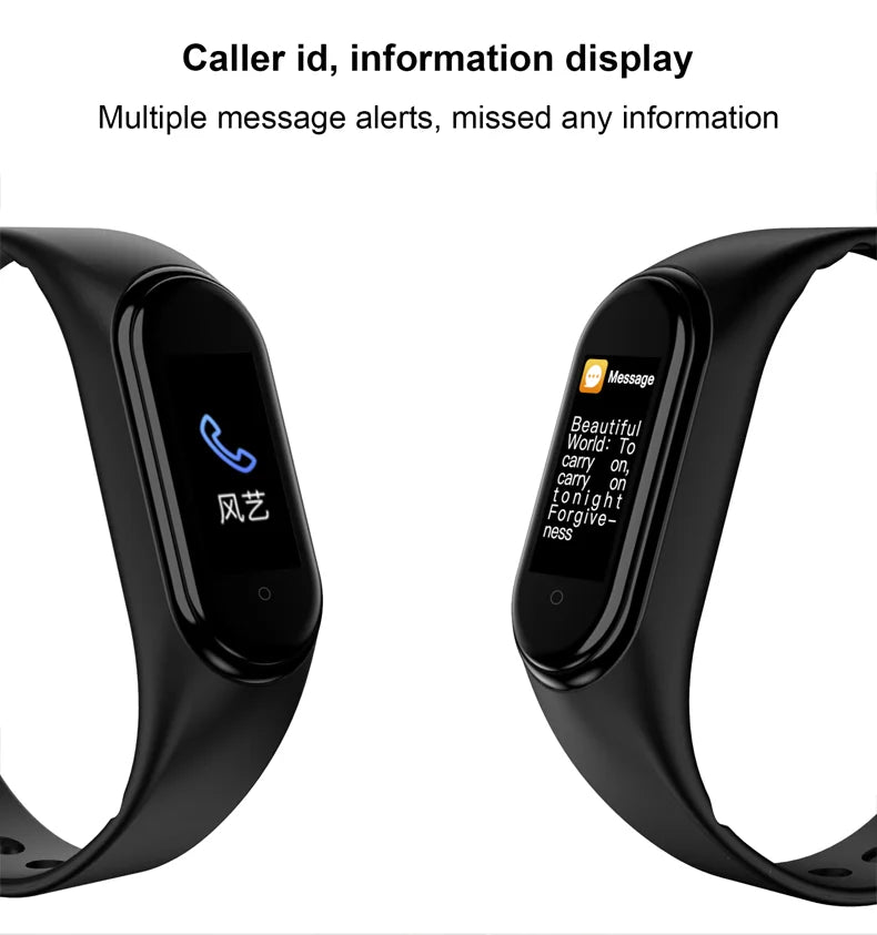 Waterproof sports smartwatch with activity, blood pressure and heart rate monitor, electric clock, new