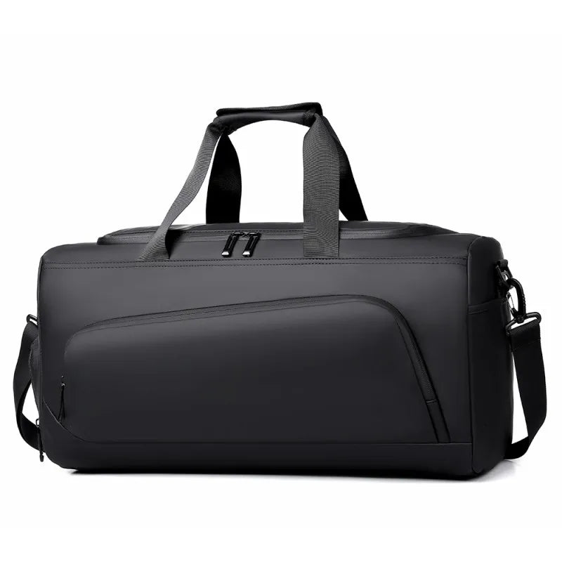 Sac de sport, sac à main de grande capacité, sac polochon de voyage portable, multi-compartiments avec rangement de chaussures, parfait pour les vacances, la salle de sport