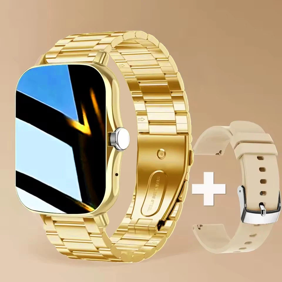 Nouvelle montre intelligente 2.01 pouces HD affichage réponse faire appel Message vue Modes sportifs smartwatch bricolage cadran prévisions météorologiques hommes femmes