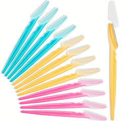 Lame de tondeuse à sourcils pour femmes, rasoir de sécurité pour le visage, couteau façonnant les sourcils, épilation Portable, coupe-épilation, grattoir de maquillage