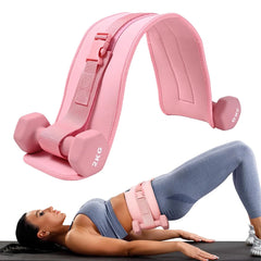 Exercise hip push belt - thickened and widened dumbbell hip push belt, comfortable for dumbbells, kettlebells, gym or home workouts